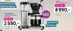 ELON Moccamaster Kaffetrakter Automatic Polert sølv tilbud