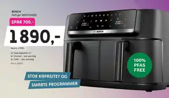 Bosch Airfryer MAFD440B1