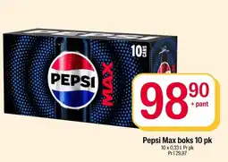 Coop Extra Pepsi Max boks tilbud