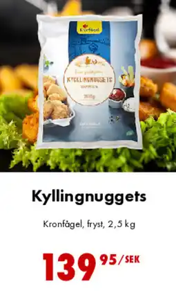 Nordby Supermarket Kronfågel Kyllingnuggets tilbud