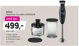 ELON BOSCH Stavmikser CleverMixx MSM2620B tilbud