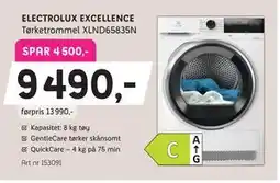 ELON ELECTROLUX EXCELLENCE Tørketrommel XLND65835N tilbud