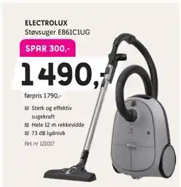 ELON ELECTROLUX Støvsuger EB61C1UG tilbud