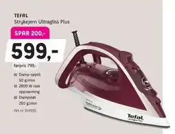 ELON TEFAL Strykejern Ultragliss Plus tilbud