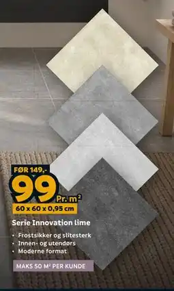Megaflis Serie Innovation lime tilbud
