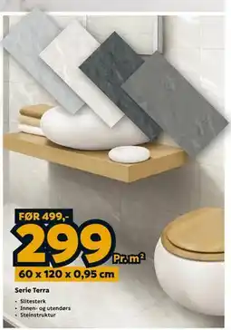 Megaflis Serie Terra tilbud