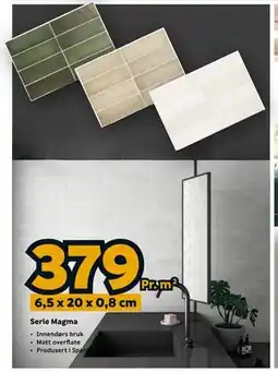 Megaflis Serie Magma tilbud
