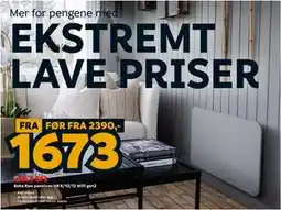 Megaflis Beha Raw panelovn HR 8/10/12 WiFi gen2 tilbud