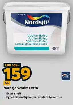 Megaflis Nordsjø Vevlim Extra tilbud