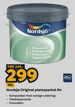 Megaflis Nordsjø Original platesparkel fin tilbud