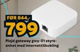 Megaflis Plejd gateway gwy-01 styreenhet med internettilkobling tilbud