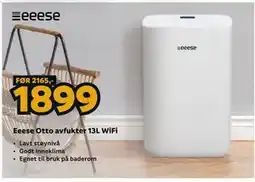 Megaflis Eeese Otto avfukter 13L WiFi tilbud