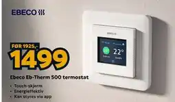 Megaflis Ebeco Eb-Therm 500 termostat tilbud