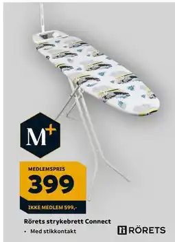 Megaflis Rörets strykebrett Connect tilbud