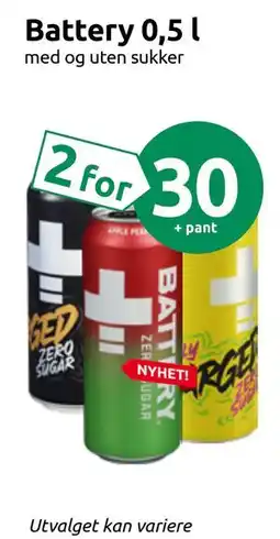 Joker Battery 0,5 l tilbud
