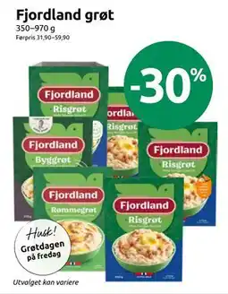 Joker Fjordland grøt tilbud