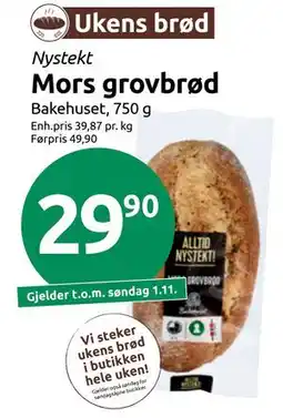 Joker Mors grovbrød tilbud