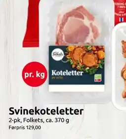 Joker Svinekoteletter tilbud
