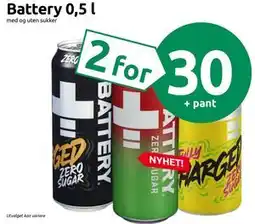 Joker Battery 0,5 l tilbud