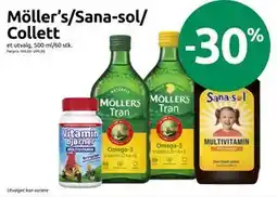 Joker Möller’s/Sana-sol/ Collett tilbud