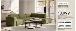 Skeidar MONACO MODULSOFA tilbud