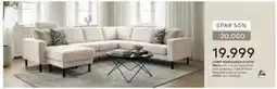 Skeidar COMO MODULSOFA U-SOFA tilbud