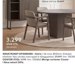 Skeidar COSTER STOL tilbud