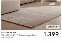 Skeidar RIVIERA TEPPE tilbud