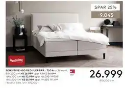Skeidar SENSITIVE 400 REGULERBAR tilbud