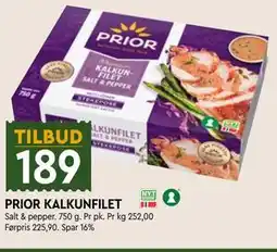 Coop Mega PRIOR KALKUNFILET tilbud