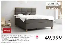 Skeidar SENSITIVE 1000 KONTINENTAL tilbud