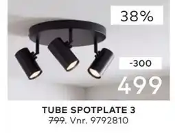 Skeidar TUBE SPOTPLATE 3 tilbud