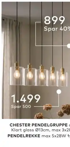 Skeidar PENDELREKKE tilbud