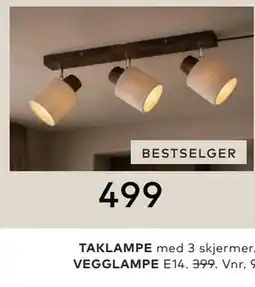 Skeidar TAKLAMPE tilbud