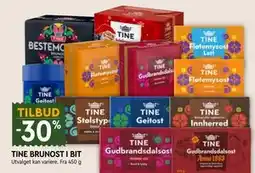 Coop Mega TINE BRUNOST I BIT tilbud