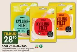 Coop Mega COOP KYLLINGPÅLEGG tilbud