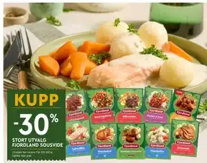 STORT UTVALG FJORDLAND SOUSVIDE