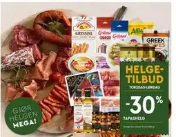 Coop Mega TAPASHELG tilbud