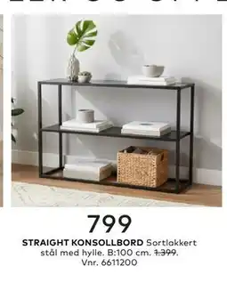 Skeidar STRAIGHT KONSOLLBORD tilbud