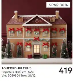 Skeidar ASHFORD JULEHUS tilbud