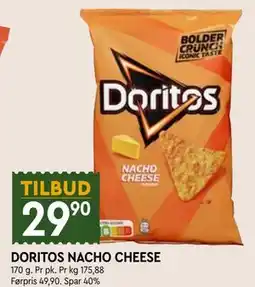 Coop Mega DORITOS NACHO CHEESE tilbud