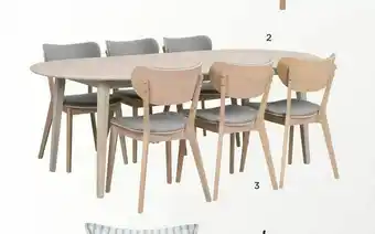 Møbelringen Filippa ovalt spisebord tilbud