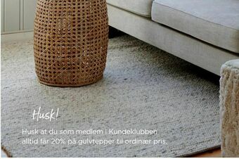 Møbelringen Cosmo teppe tilbud