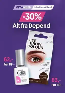 VITA Depend Eye Brow Colour tilbud