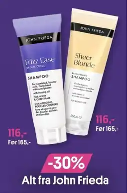 VITA John Frieda Alt fra John Frieda tilbud