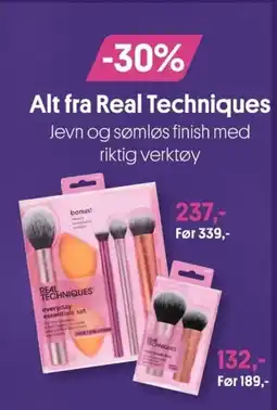 VITA Real Techniques everyday essentials set tilbud