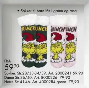 Grinch sokker