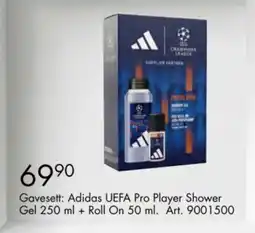 Sparkjøp Adidas UEFA Pro Player Shower Gel tilbud