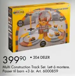 Sparkjøp Multi Construction Track Set tilbud