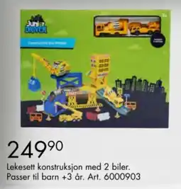 Sparkjøp Junior Driver lekesett konstruksjon tilbud